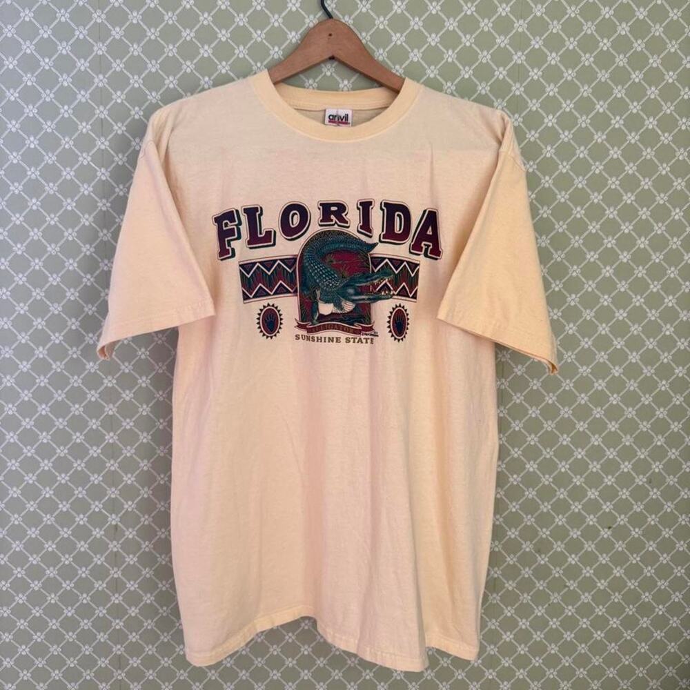 Vintage anvil florida graphic t shirt